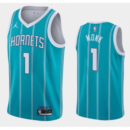 Camiseta Hombre Charlotte Hornets Malik Monk 1 2020-21 Jordan Brand Icon Edition Swingman
